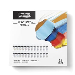 Set de peinture acrylique Essentielles 24x22ml - Liquitex Heavy Body