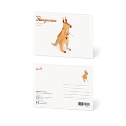 CARTE POSTALE KANGOUROU