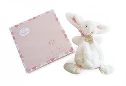 Lapin Bonbon Doudou Cie Rose - Doudou et Compagnie - Beige