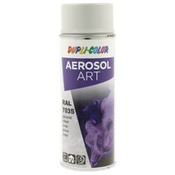 Spray de peinture - Gris clair - RAL 7035 - Brillant - Tous supports - Aérosol Art