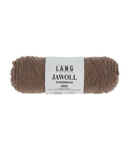 Laine à chaussettes en laine vierge de Patagonie JAWOLL - Lang Yarns 95 Marron