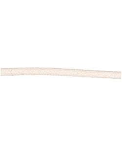 Cordelette à tresser en coton 8mmX1m - Rico Design Ecru