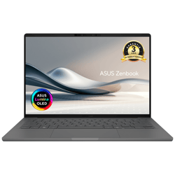 PC Portable ASUS ZenBook 14 OLED UX3407 - Alliage de magnésium et d'aluminium - Gris - 0,98 kg