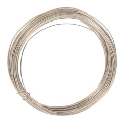 MégaCréa DIY - Fil en métal Bijoux à crocheter Ø0,4 mm x 10 m Argenté