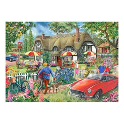 Puzzle 500 pièces - Pièces XXL - Pub De Campagne - HOP - House of Puzzles