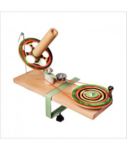 Pelotonneur/ Bobinoir manuel Signature en bois - Knitpro Marron