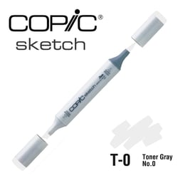 Copic - Marqueur à l'alcool Copic Sketch T0 Toner Gray No.0