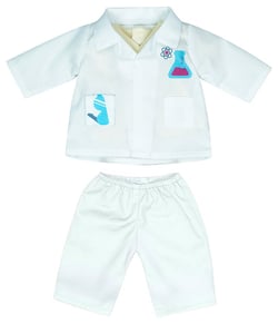 Set De Vêtements Métiers - Scientifique 38cm