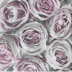 Lot de 4 serviettes en papier découpage collage 33 cm Sagen VINTAGE ROSE
