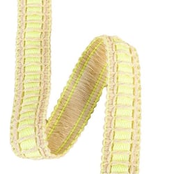 Bobine galon passe ruban 15m vert anis