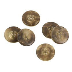 Bouton mix gris anthracite 14mm