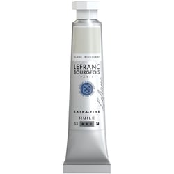 Peinture à l'huile - Extra-fine - Blanc iridescent - 022 - Lefranc Bourgeois - 40ml