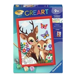 Peinture par numero enfant des 9 ans - CreArt Kids - 18x24cm - Bambi bebe