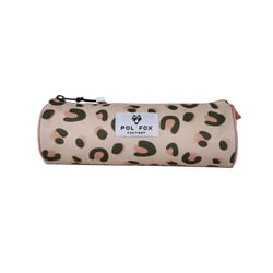 Trousse ronde 1 compartiment POL FOX – Rose – CRUSH