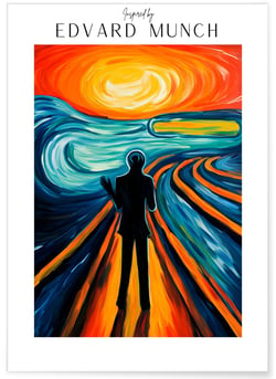 Affiche Edvard Munch n°18 | A3 : 29,7x42cm