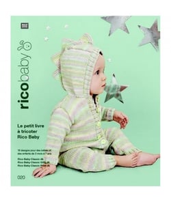 Le petit livre à tricoter Rico Baby - Rico Baby Classic Dk/Glitz/Print - Rico Design - N°20 Vert
