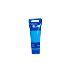 Tube 75ml peinture acrylique bleu cyan Caribbean Blue