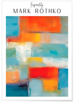 Affiche Mark Rothko n°19 | A3 : 29,7x42cm