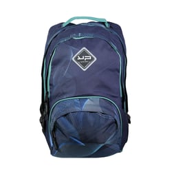 Sac à dos recyclé dos réglable Moiré Bleu - BODYPACK