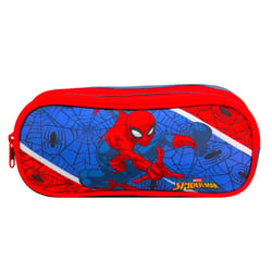 Trousse scolaire 2 compartiments Spiderman Bleu - BAGTROTTER