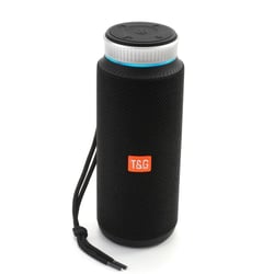 Enceinte Bluetooth Puissante et Résistante Autonomie Longue Durée Contrôle Volume Rotatif Noir YONIS
