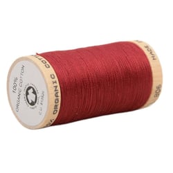 Bobine de fil 100% coton bio 275m beaujolais