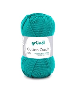Fil à tricoter COTTON QUICK UNI - Gründl - PPSC - certifié Oeko-Tex 90 Vert
