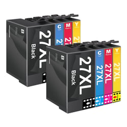 Pack de Cartouches Compatibles EPSON 27 XL pour Imprimantes WorkForce
