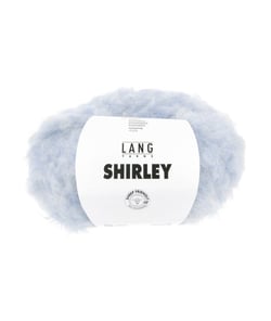 Pelote Shirley — Alpaga Superfine & Mérinos Super Chunky — Lang Yarns 20 Bleu baby