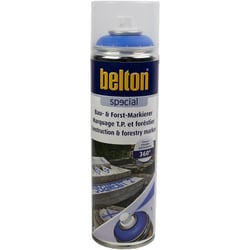 Spray de peinture - Marquage - Bleu - Chantiers, forêts, sols - Belton Special - 500ml
