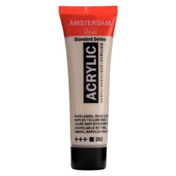 Peinture acrylique en tube - Jaune de Naples rouge clair - 292 - Amsterdam - 20ml