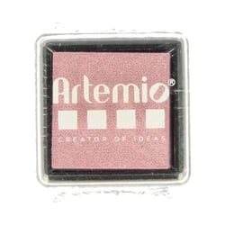 Encreur Rosebud 3cm x 3cm ARTEMIO