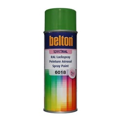 Spray de peinture Belton Spectral RAL6018 Vert jaune 400ml