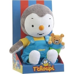 T'choupi - Peluche Tchoupi 30 cm avec ourson