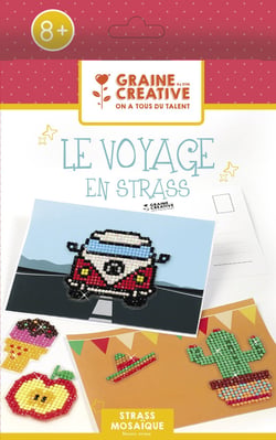 KIT STRASS MOSAIQUE - LE VOYAGE