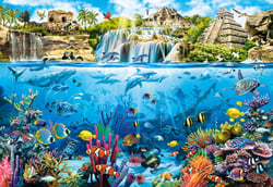 Puzzle 1500 pièces - Île des Pirates - Castorland