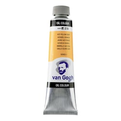 Peinture à l'huile - Jaune Azo Foncé - 270 - A l'huile de carthame - Van Gogh - 40ml