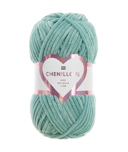 Découvrez le Confort et la Douceur de la Pelote Velours Creative Chenillove 100GR de Rico Design 19 Turquoise