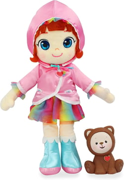 Poupée Ma 1ère Poupée En Tissu 30cm - Rainbow Ruby