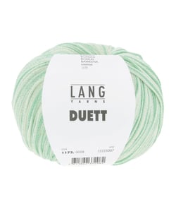 Fil à crocheter 100% Coton DUETT - Lang Yarns 58 Vert