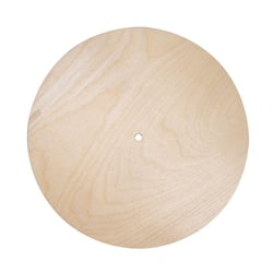 Plaque bois ronde pour horloge 25 cm