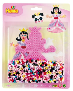 Perles a repasser grand modele – plaque princesse - Hama