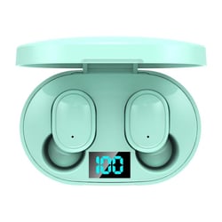 Écouteurs Bluetooth Sans Fil Avec Écran LED Et Réduction De Bruit Vert YONIS