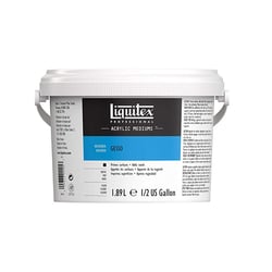 Gesso - Blanc - Apprêt - Acrylique, aquarelle, huile - Liquitex - 1,89L