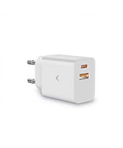 ADAPTATEUR USB SECTEUR DUAL USB A ET C 20W  KSIX