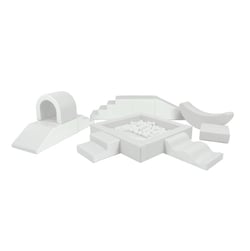 Grand ensemble blocs en mousse blanc