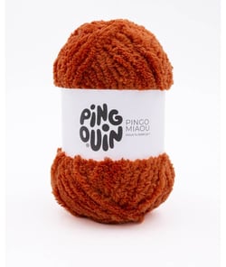 Fil à tricoter PINGO MIAOU - 100GR - Pingouin Caramel Orange