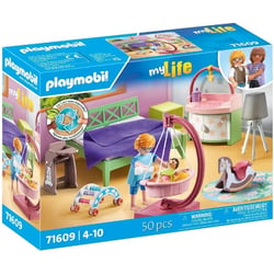 PLAYMOBIL  - Chambre de parents avec berceau suspendu - 71609 - My Life