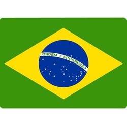 Tapis de souris Brésil 27 x 19 cm