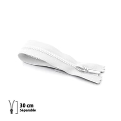 Fermeture éclair Z49 - PRESTILON 4 mm 30 cm - Séparable